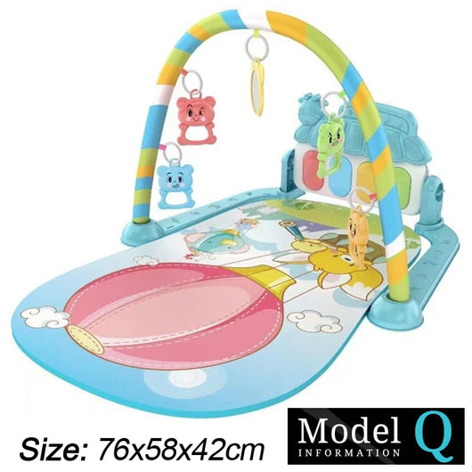 Baby Play Gym with Kick Piano Mat