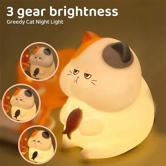 Axolotl Silicone Night Light, Rechargeable