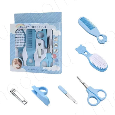 Baby Grooming Kit, 6 Pieces, blue