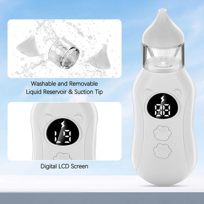 Electric Baby Nasal Aspirator, 9 Suction Levels