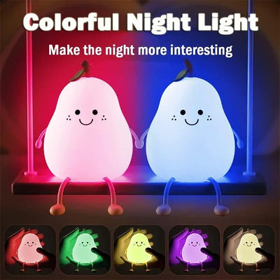 Axolotl Silicone Night Light, Rechargeable