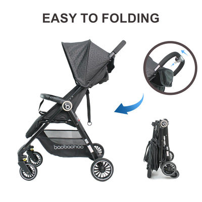 Baobaohao A2 Compact Stroller, Foldable, product photo 7