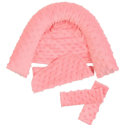 Car Seat Strap Covers with Head Pillow