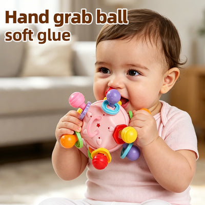 Sensory Teething Ball Rattle