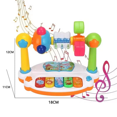 Spinning Baby Piano Toy with Lights and Music, product photo 4