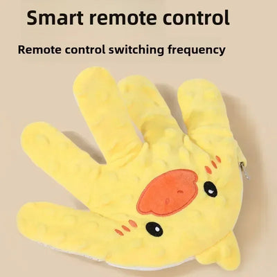 Plush Patting Hand Pillow with Remote
