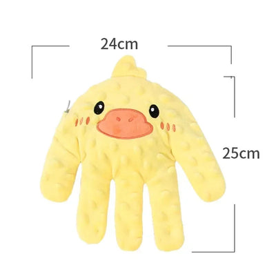 Plush Patting Hand Pillow with Remote