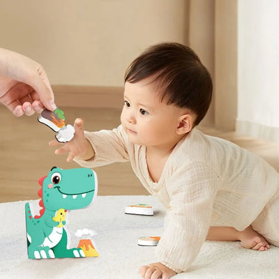 3D Animal Height Chart Wall Stickers