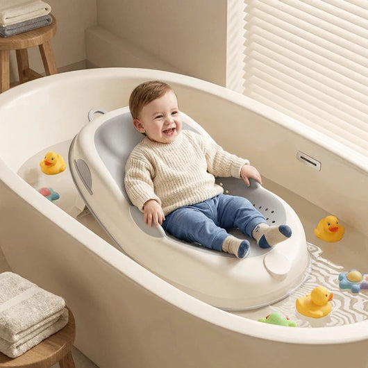 Newborn Bath Seat with Temperature Indicator