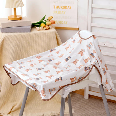 Long-Sleeve Waterproof Smock Bib