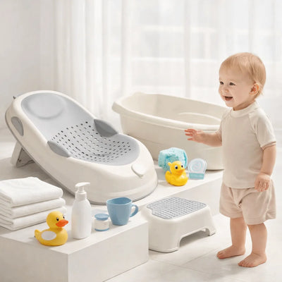Newborn Bath Seat with Temperature Indicator
