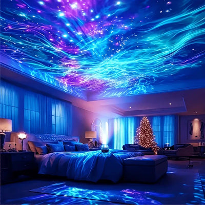 Ocean Wave Star Projector Night Light