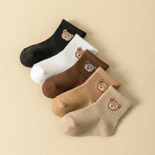 Baby Socks with Bear Design, 5 or 10 Pairs, product photo 3