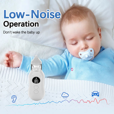 Electric Baby Nasal Aspirator, 9 Suction Levels