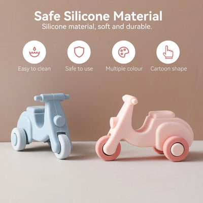 Silicone Scooter Teething Toy