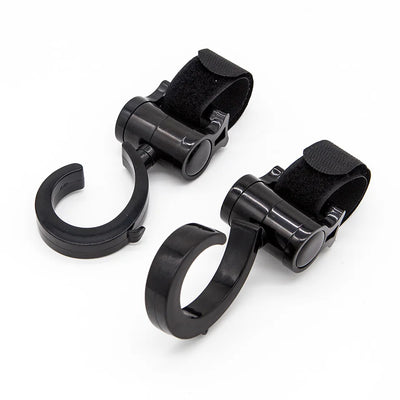 Stroller Hooks, 2-Pack, 360° Rotating
