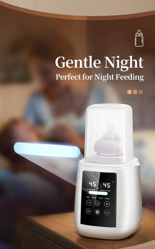 6-in-1 Baby Bottle Warmer with LCD, US Plug, product photo 7