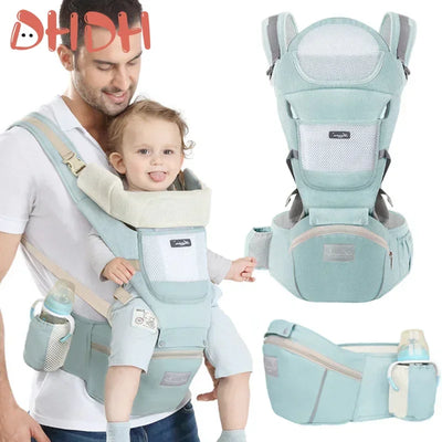 Ergonomic Baby Carrier with Hip Seat, 3–36 Months