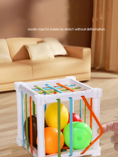 Rainbow Fruit Stacking Toy, product photo 5