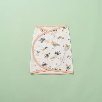 Cotton Muslin Swaddle Wrap, 0–6 Months