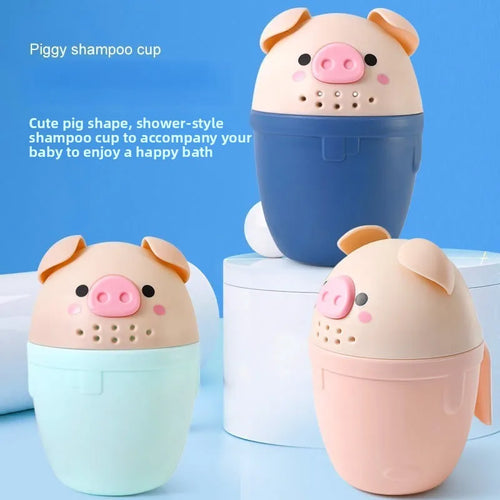 Piggy Rinse Cup for Bath Time