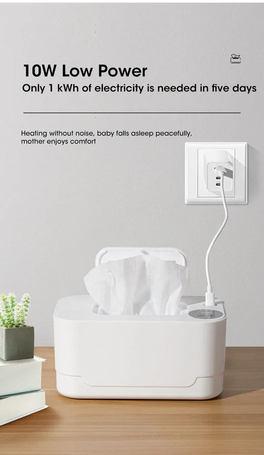 Baby Wipe Warmer with LED Display, USB, product photo 5
