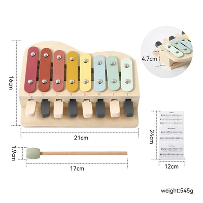 Wooden Xylophone Music Toy