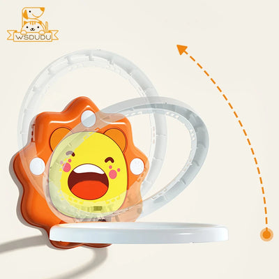 Kids' Wall-Mount Basketball Hoop with Ball