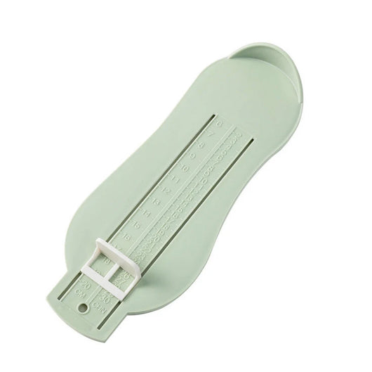 Kids Foot Measuring Device, Shoe Size Gauge, green