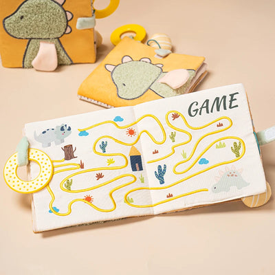 Crinkle Cloth Book with Teether