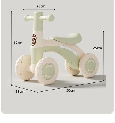 Baby Glider Bike, 4-Wheel Ride-On, product photo 6