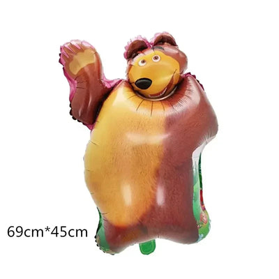 Bear & Girl Themed Birthday Party Supplies