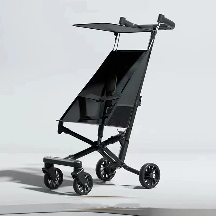 Lightweight Travel Stroller, Foldable, Black