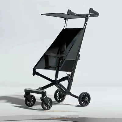 Lightweight Travel Stroller, Foldable, Black