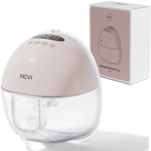 Wearable Breast Pump, Hands-Free, Pink, single
