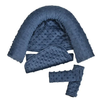 Car Seat Strap Covers with Head Pillow