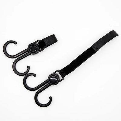 Stroller Hooks, 2-Pack, 360° Rotating