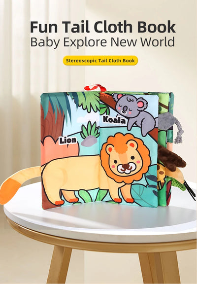 Soft Cloth Book for Babies, 4 Pages
