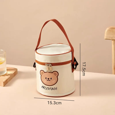 Insulated Bear Lunch Bag