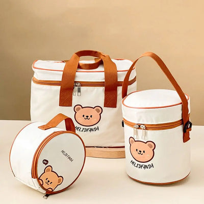 Insulated Bear Lunch Bag