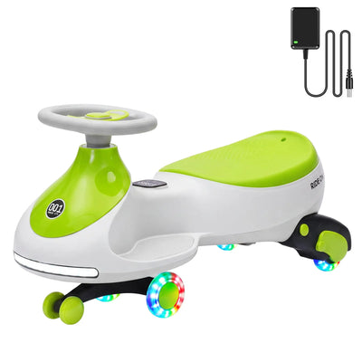 12V Electric Wiggle Car with Pedal & Lights