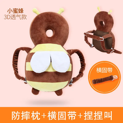 Bee Head Cushion Backpack for Toddlers