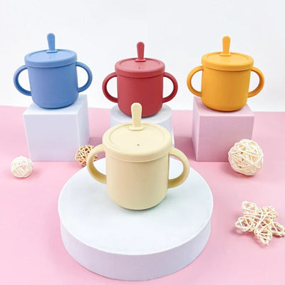 Silicone Baby Feeding Set, 6/7/9 Pieces