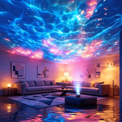 Ocean Wave Star Projector Night Light