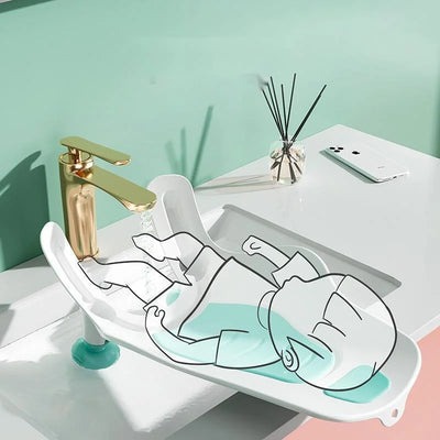 Portable Baby Washing Basin with Seat