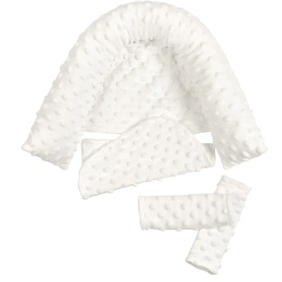 Car Seat Strap Covers with Head Pillow