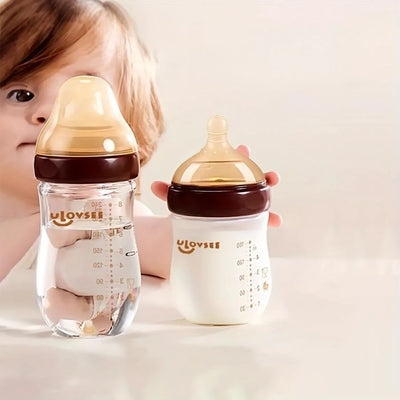Glass Baby Bottles, Wide Neck, 4, 5.4 or 8 oz, product photo 6