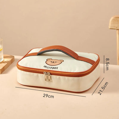 Insulated Bear Lunch Bag