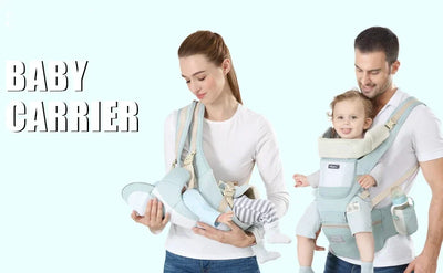 Ergonomic Baby Carrier with Hip Seat, 3–36 Months