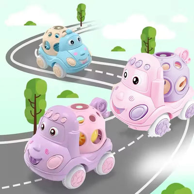 Soft Rattle Roll Car for Toddlers